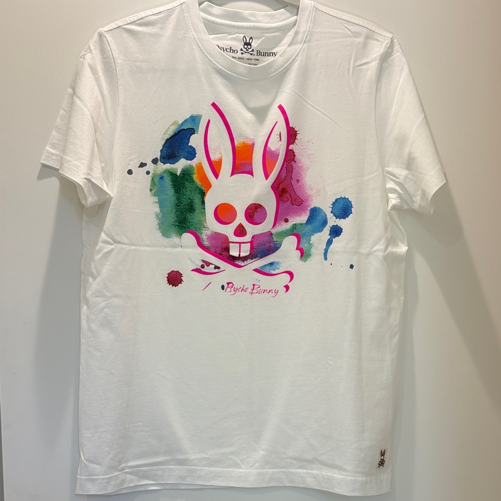 Psycho Bunny Graphic Tee | Small 4